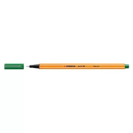 Tűfilc, 0,4 mm, STABILO "Point 88", zöld
