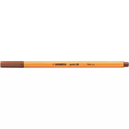   Tűfilc, 0,4 mm, STABILO "Point 88", vörösesbarna