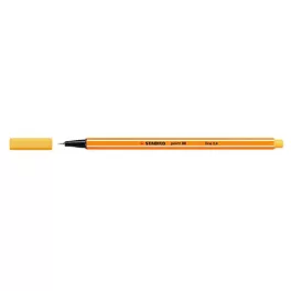 Tűfilc, 0,4 mm, STABILO "Point 88", sárga