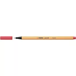 Tűfilc, 0,4 mm, STABILO "Point 88", rozsdavörös