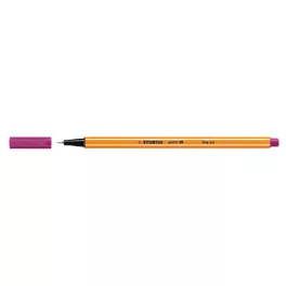 Tűfilc, 0,4 mm, STABILO "Point 88", sötétlila
