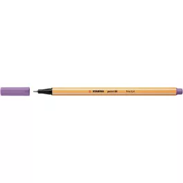 Tűfilc, 0,4 mm, STABILO "Point 88", szürkéslila