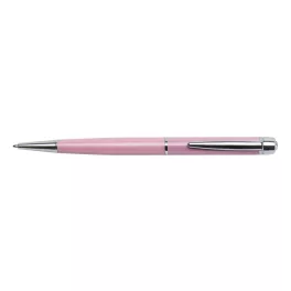   Golyóstoll, rózsaszín "Lille Pen", fehér SWAROVSKI® kristállyal, 14cm, ART CRYSTELLA®
