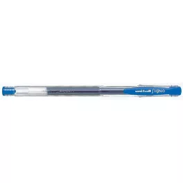   Zseléstoll, 0,3 mm, kupakos, UNI "UM-100 Signo Micro", kék