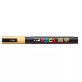 Dekormarker, 0,9-1,3 mm, UNI "Posca PC-3M", barack