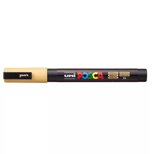 Dekormarker, 0,9-1,3 mm, UNI "Posca PC-3M", barack