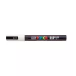 Dekormarker, 0,9-1,3 mm, UNI "Posca PC-3M", fehér