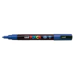 Dekormarker, 0,9-1,3 mm, UNI "Posca PC-3M", kék