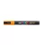 Dekormarker, 0,9-1,3 mm, UNI "Posca PC-3M", ragyogó sárga