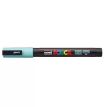 Dekormarker, 0,9-1,3 mm, UNI "Posca PC-3M", tengerzöld