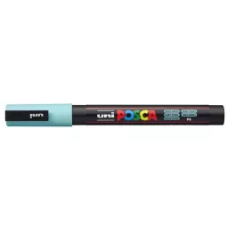   Dekormarker, 0,9-1,3 mm, UNI "Posca PC-3M", tengerzöld