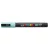 Dekormarker, 0,9-1,3 mm, UNI "Posca PC-3M", tengerzöld