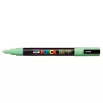 Dekormarker, 0,9-1,3 mm, UNI "Posca PC-3M", világoszöld