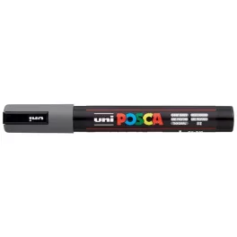   Dekormarker, 1,8-2,5 mm, UNI "Posca PC-5M", mély szürke