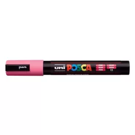   Dekormarker, 1,8-2,5 mm, UNI "Posca PC-5M", rózsaszín