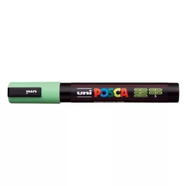   Dekormarker, 1,8-2,5 mm, UNI "Posca PC-5M", világoszöld