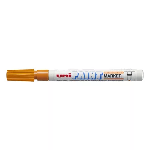 Lakkmarker, 0,8-1,2 mm, UNI "PX-21", narancs