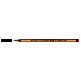 Tűfilc, 0,4 mm, VICTORIA OFFICE,"Slim", fekete