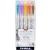 Ecsetirón készlet, kétvégű ZEBRA "Mildliner Warm", 5 szín
