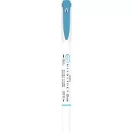   Ecsetirón, kétvégű ZEBRA "Mildliner Warm", füstkék