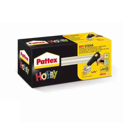Ragasztó stick, ragasztópisztolyhoz, 1 kg, HENKEL "Pattex Hot Melt"