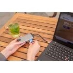 USB elosztó-HUB, USB-C/USB 3.0/HDMI/Ethernet/SD/microSD, VERBATIM