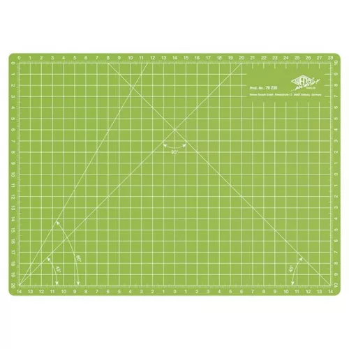 Vágóalátét, barkácsoláshoz, A4, WEDO "Comfortline", zöld