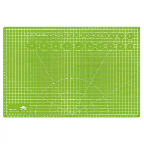 Vágóalátét, barkácsoláshoz, A3, WEDO "Comfortline", zöld