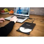 Blu-ray író, (külső meghajtó), 4K Ultra HD, USB 3.1 GEN 1 USB-C, VERBATIM "Slimline"