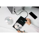 CD/DVD író, USB 2.0, külső, VERBATIM