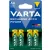 Tölthető elem, AA ceruza, 4x2100 mAh, előtöltött, VARTA "Power"