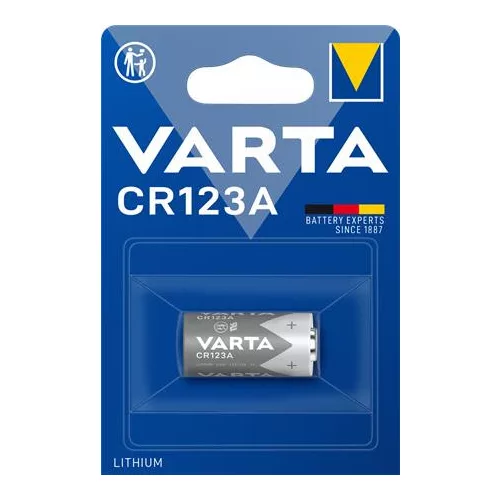 Elem, CR123A fotóelem, lítium, 1 db VARTA
