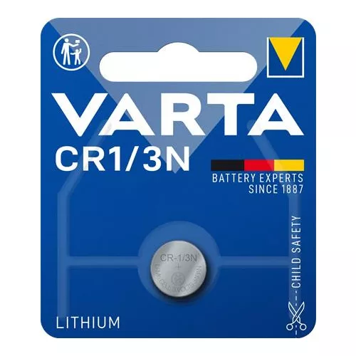 Gombelem, 3V, CR1 / 3N BL1, 1 db, lítium, VARTA "Professional"