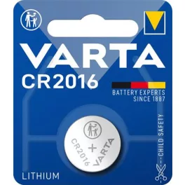 Gombelem, CR2016, 1 db, VARTA